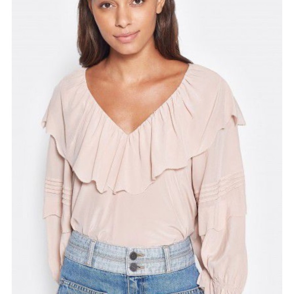 Joie Tops - JOIE Silk blush pink top NWT